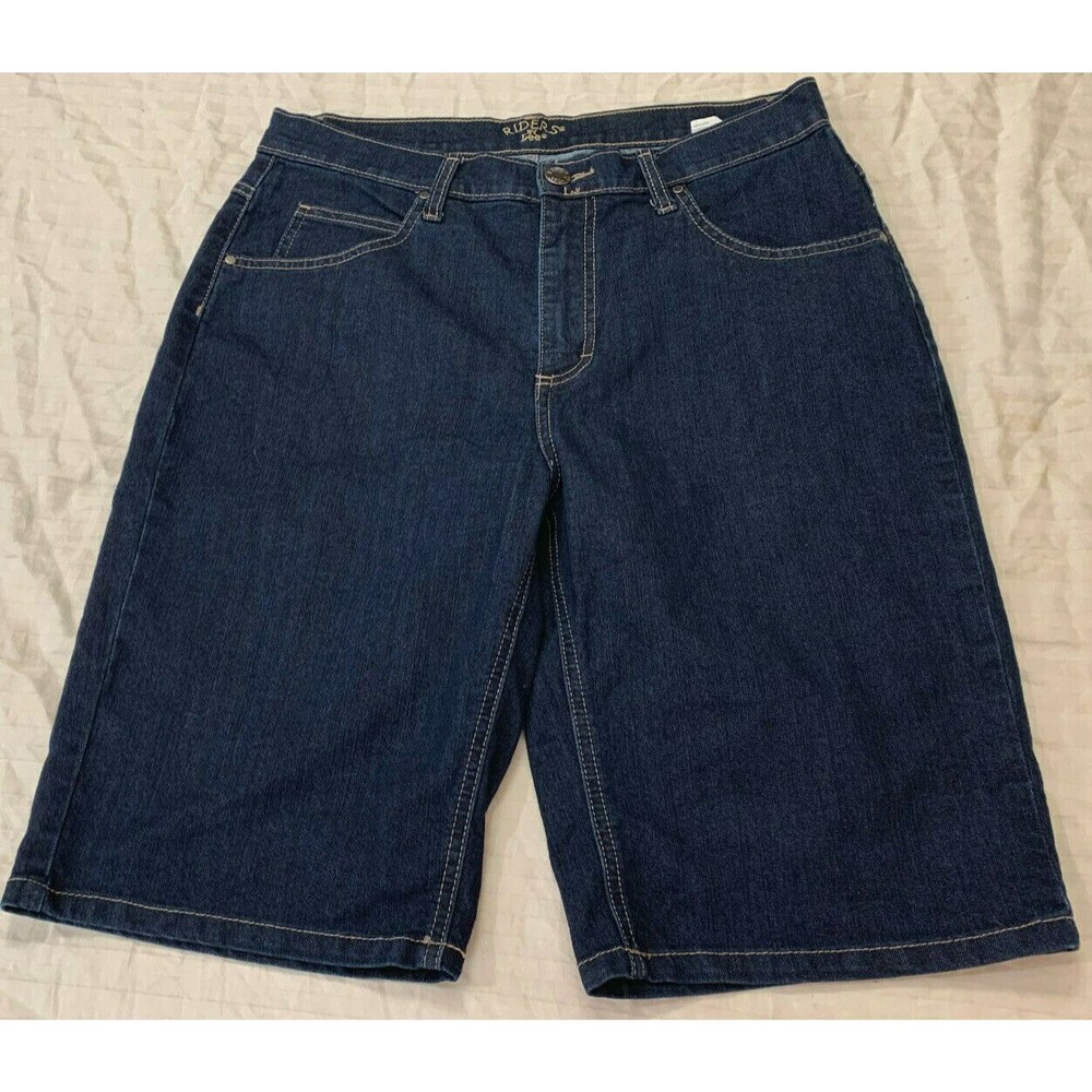 RIDERS BY LEE WOMENS JEANS SHORTS SIZE 12